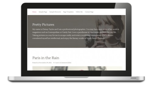 StudioPress – Pretty Pictures Child Theme