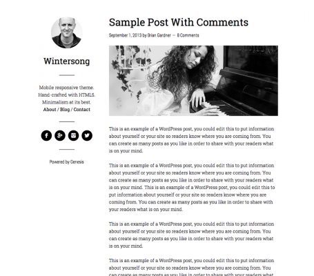 StudioPress – Wintersong Pro