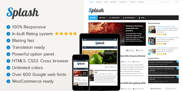 MyThemeShop – Splash
