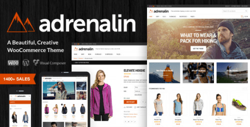 Adrenalin – Multi-Purpose WooCommerce Theme