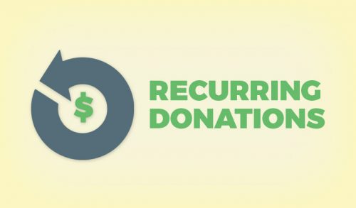 Give – Recurring Donations