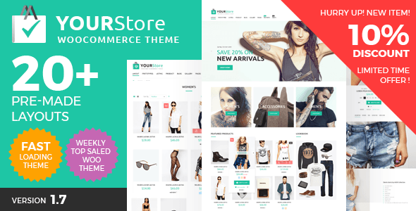 YourStore – Woocommerce theme