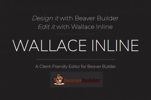 Wallace Inline – Front-end content editor for Beaver Builder