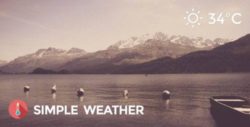 Weather WordPress Shortcode & Widget – Simple Weather Plugin