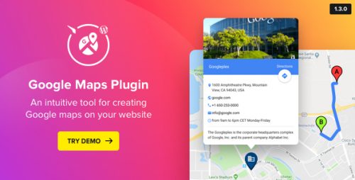 WP Google Maps – Map Plugin for WordPress
