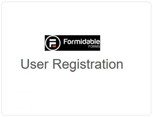 Formidable Forms –  User Registration