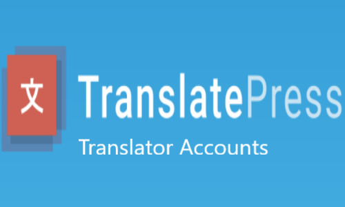 TranslatePress – Translator Accounts Add-on