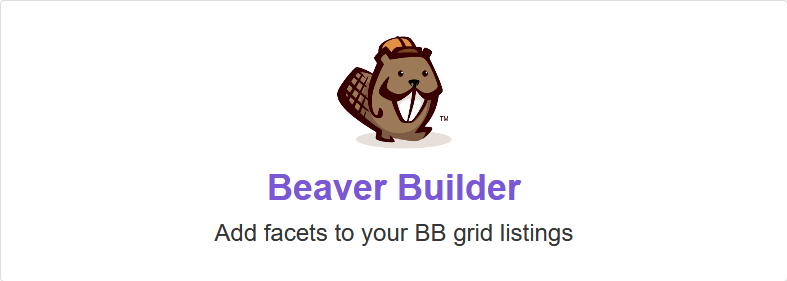 FacetWP – Beaver Builder