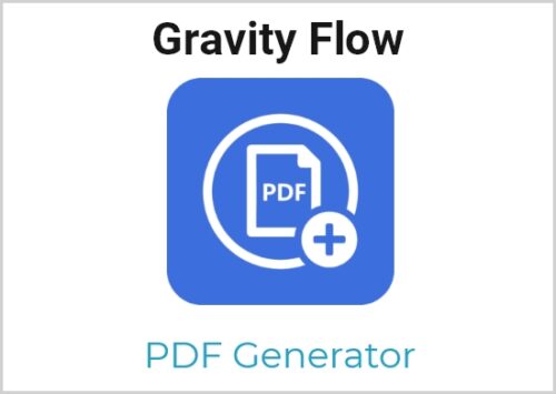 Gravity Flow – PDF Generator Extension