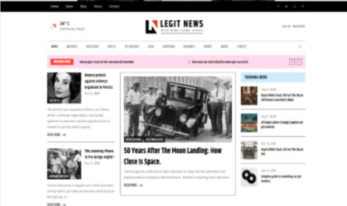 Theme Palace – Legit News Pro