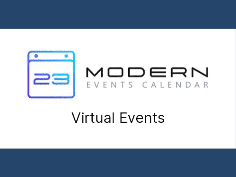 Modern Events Calendar – Virtual Events