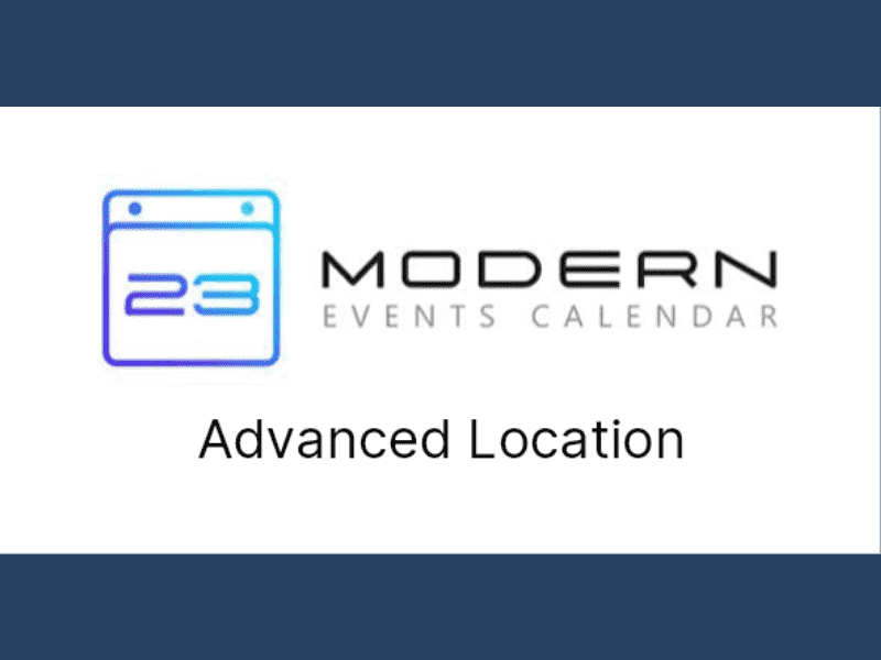 Modern Events Calendar – Advanced Location
