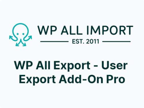 WP All Export – User Export Add-On Pro