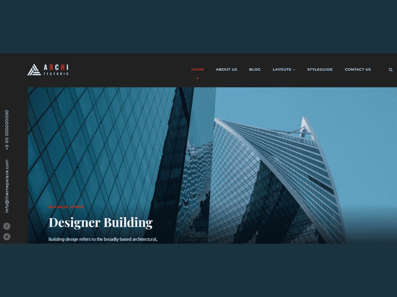 Theme Palace – Architectonic Pro