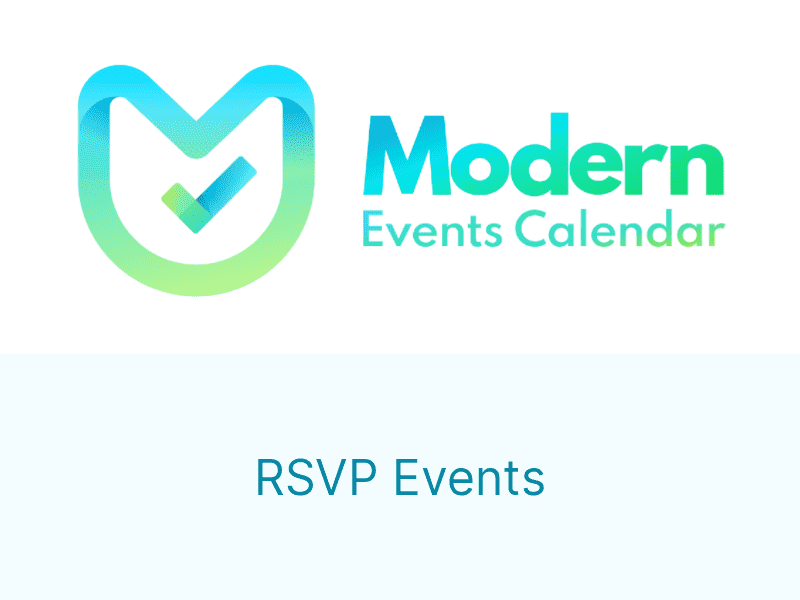 Modern Events Calendar – RSVP Events
