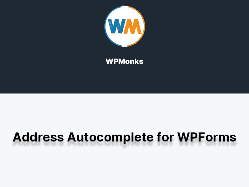 Address Autocomplete for WPForms