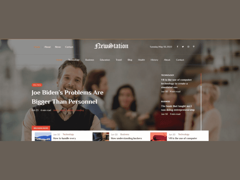 Theme Palace – Newstation Pro