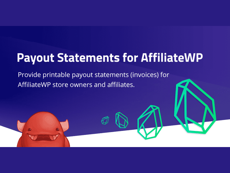 AffiliateWP – Payout Statements
