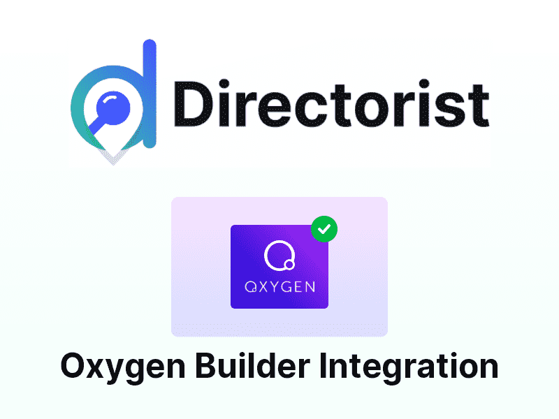 Directorist – Oxygen Integration