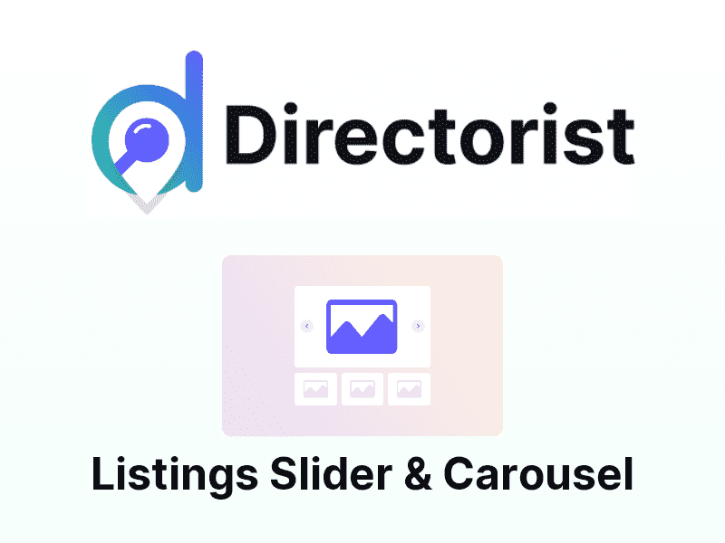 Directorist – Listings Slider & Carousel