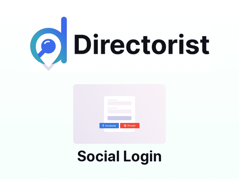 Directorist – Social Login