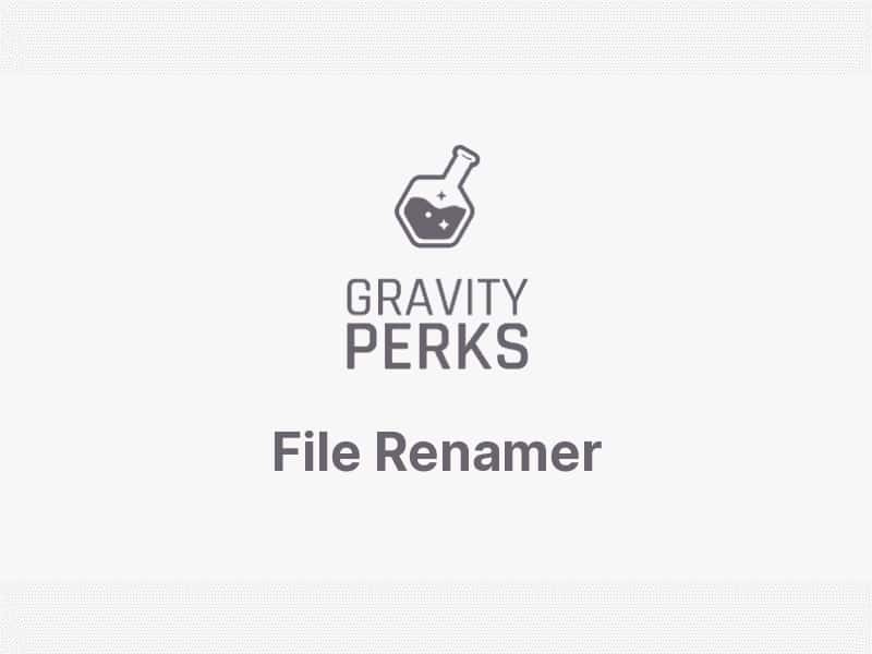 Gravity Perks – File Renamer
