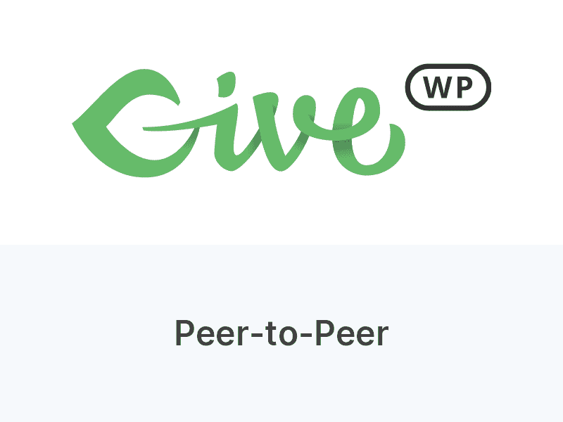Give – Peer-to-Peer