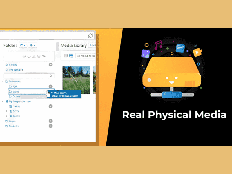 Real Physical Media: Physical Media Folders & SEO Rewrites...