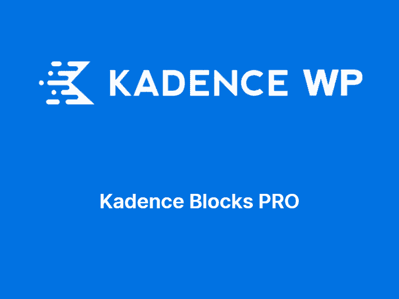 Kadence Blocks – PRO Extension
