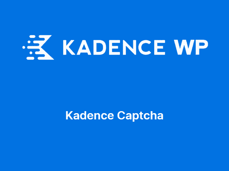 Kadence Captcha