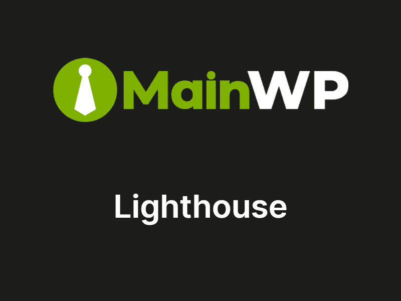 MainWP – Lighthouse Extension