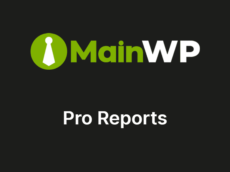 MainWP – Pro Reports Extension